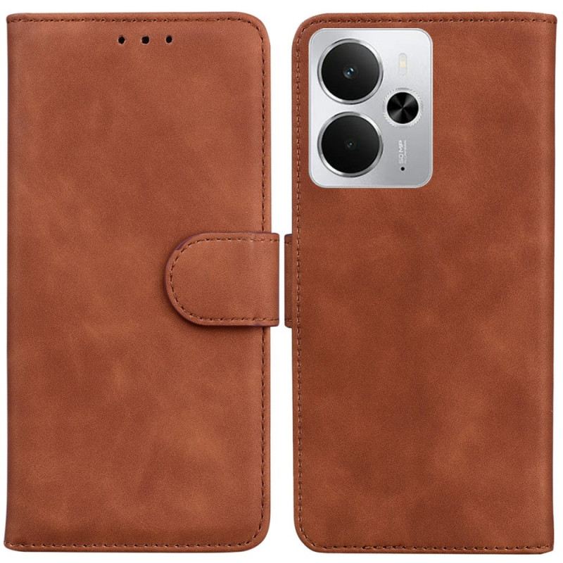 Lederhüllen Realme 14 5g Wildlederoptik