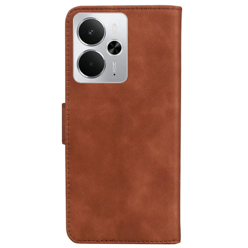 Lederhüllen Realme 14 5g Wildlederoptik
