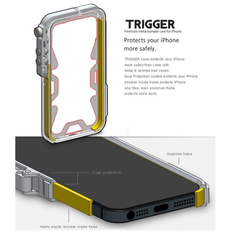 Realme 14 5g Aluminium-rahmen