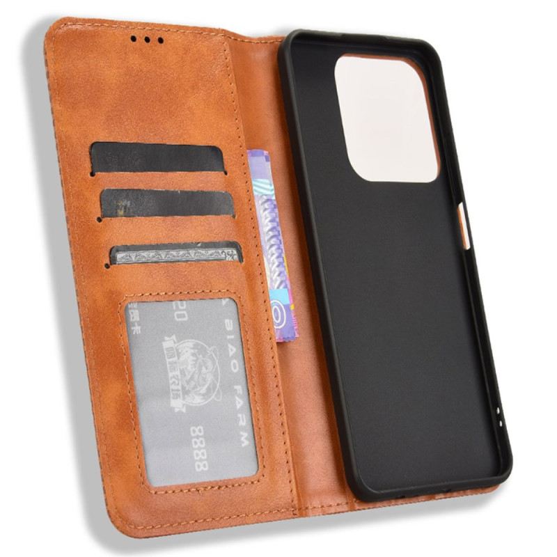 Flip Case Realme Note 60x Handyhülle Vintage Brieze