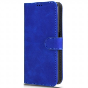 Lederhüllen Für Realme Note 60x Wildlederoptik