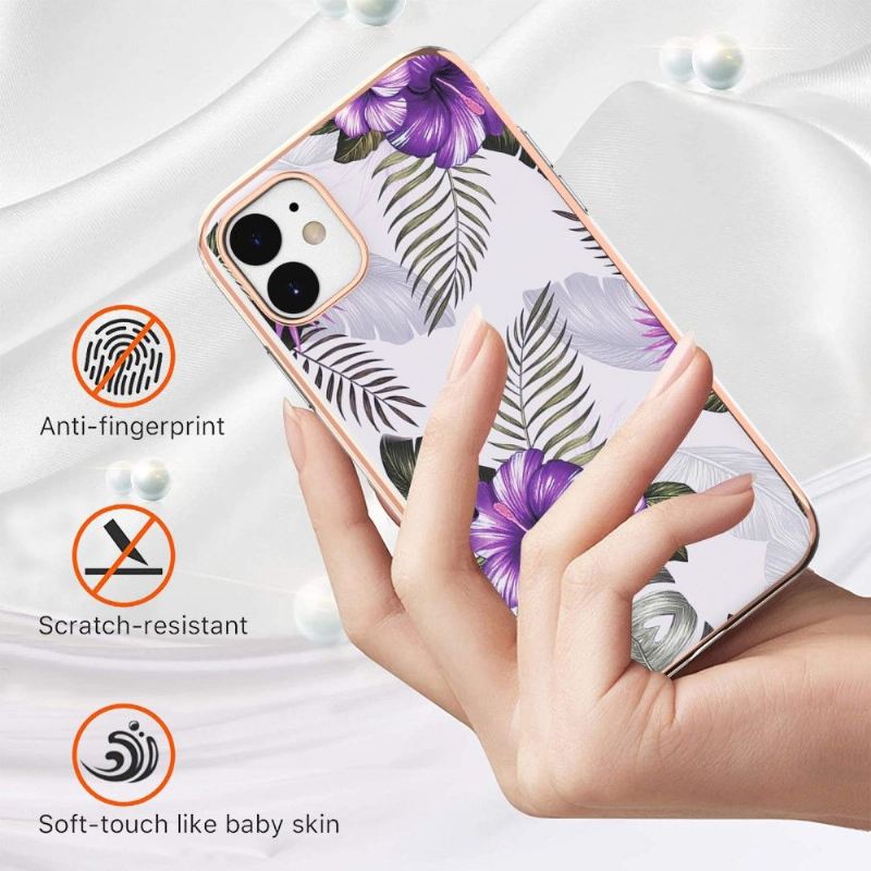 Handyhülle Für iPhone 11 Exotische Blumen