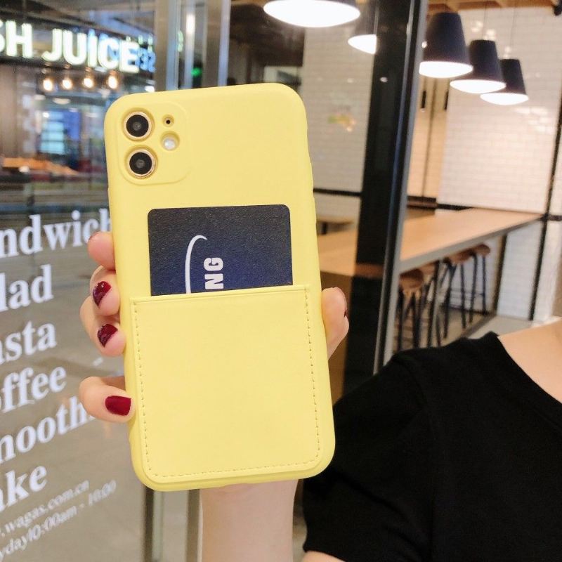 Hülle Für iPhone 11 Mia Silikon-kartenhalter