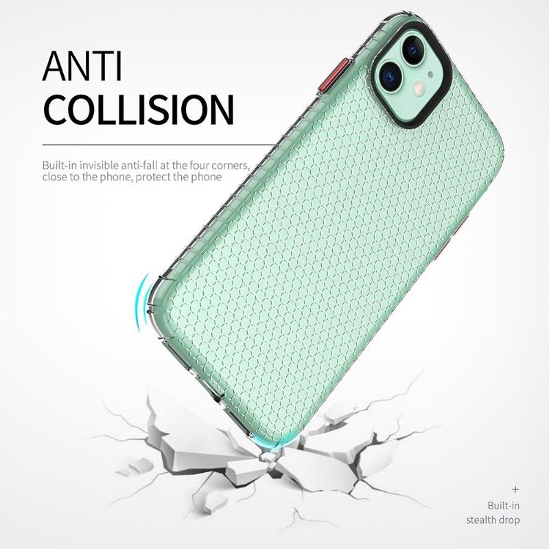 Hülle Für iPhone 11 Silikonwaben