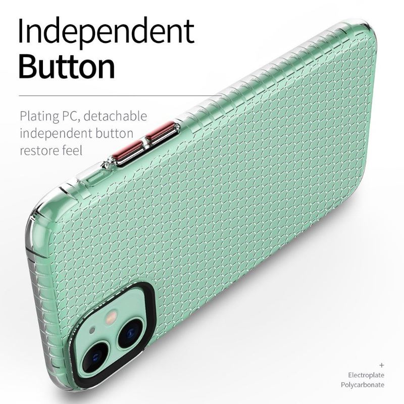 Hülle Für iPhone 11 Silikonwaben