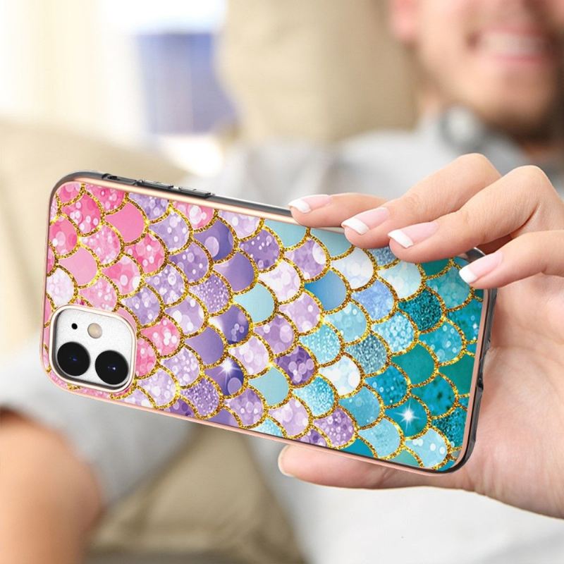 Hülle Für iPhone 11 Skalenmuster