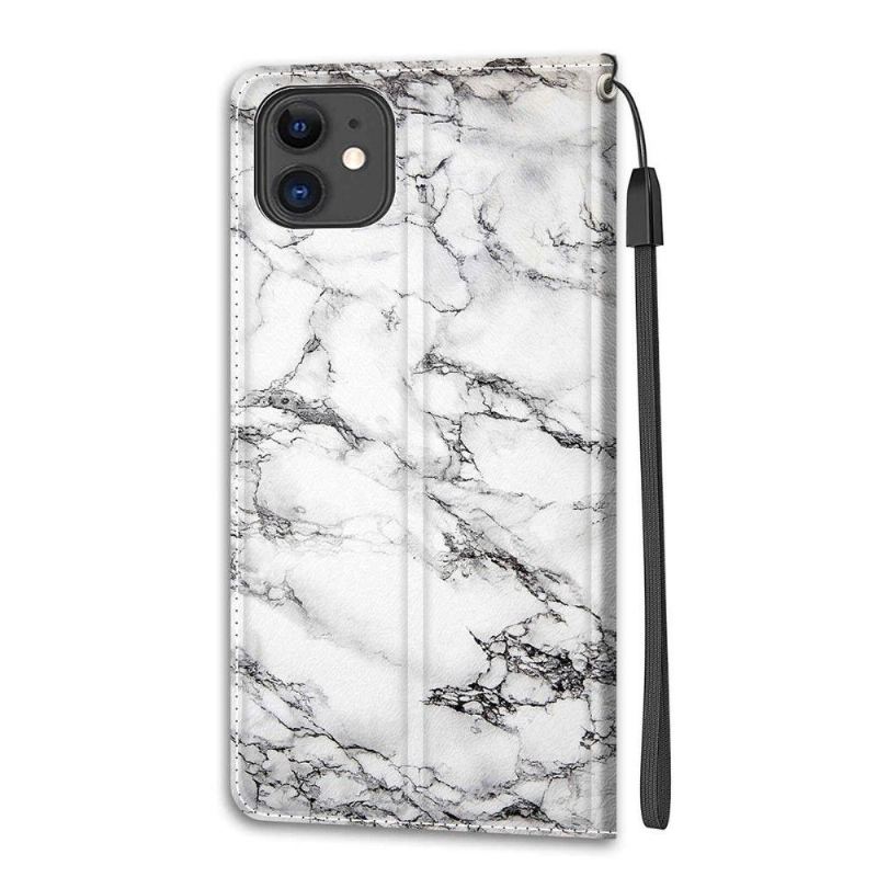 Lederhüllen Für iPhone 11 Marmor