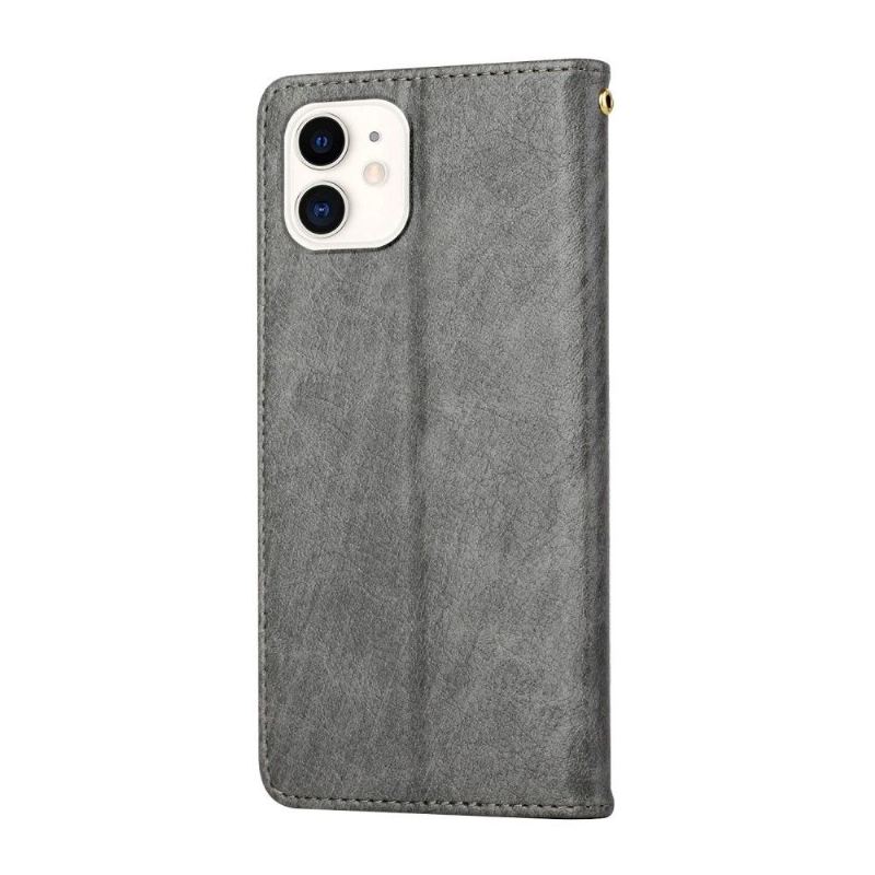 Lederhüllen Für iPhone 11 Premium Illustration Mädchen
