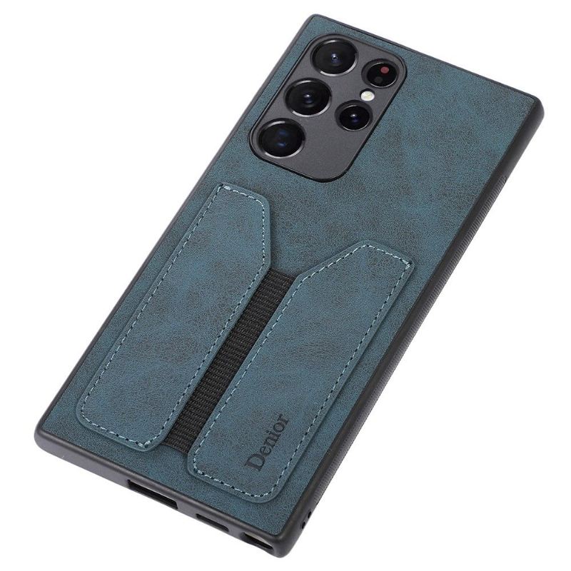 Handyhülle Für Samsung Galaxy S22 Ultra 5G Kartenserie Denior