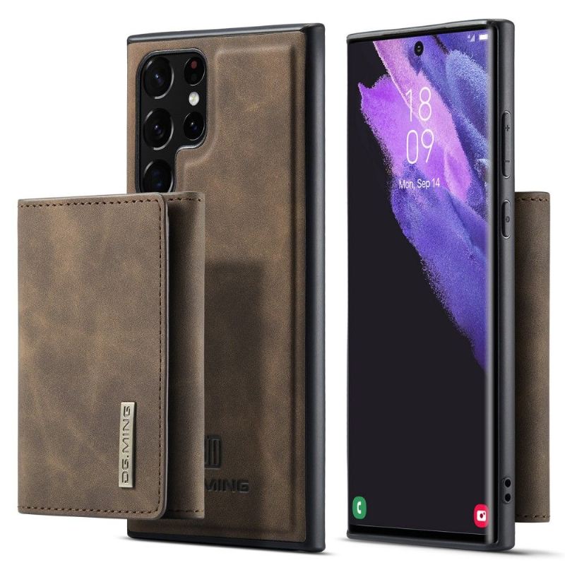 Hülle Für Samsung Galaxy S22 Ultra 5G Abnehmbarer Kartenhalter Der M1-serie