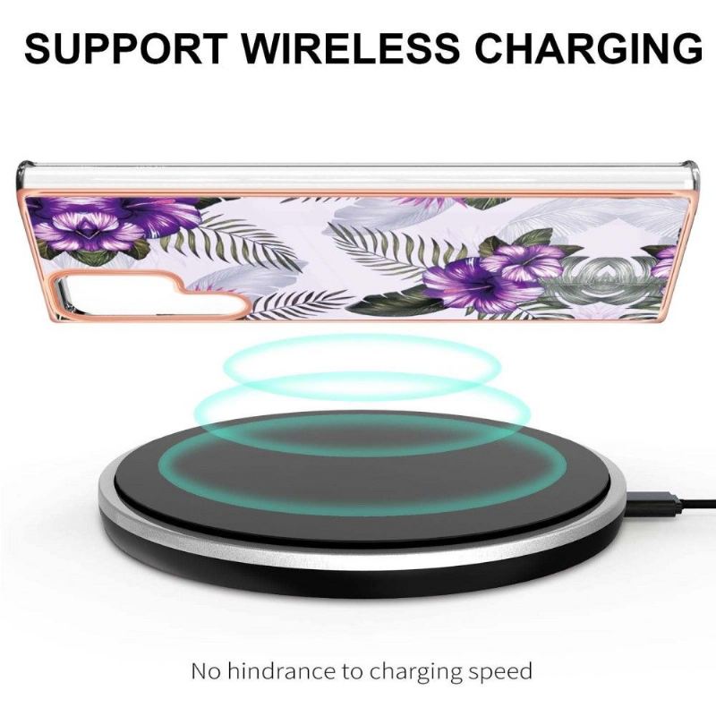Hülle Für Samsung Galaxy S22 Ultra 5G Anti-Sturz Exotische Blumen