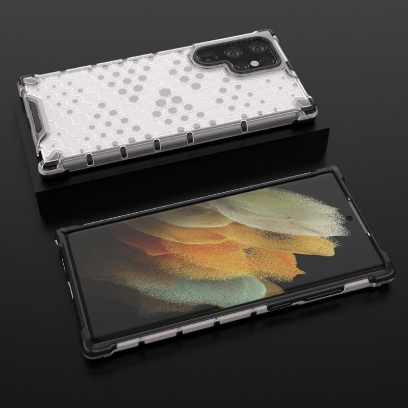 Hülle Für Samsung Galaxy S22 Ultra 5G Anti-Sturz Wabendesign