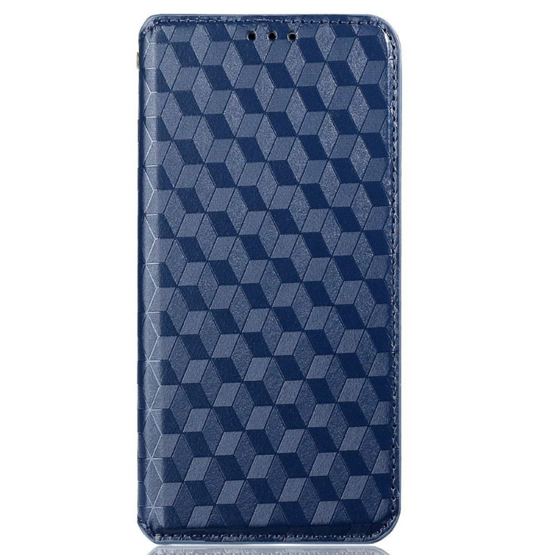 Lederhüllen Für Samsung Galaxy S22 Ultra 5G Anti-Sturz Flip Case Designgeometrie