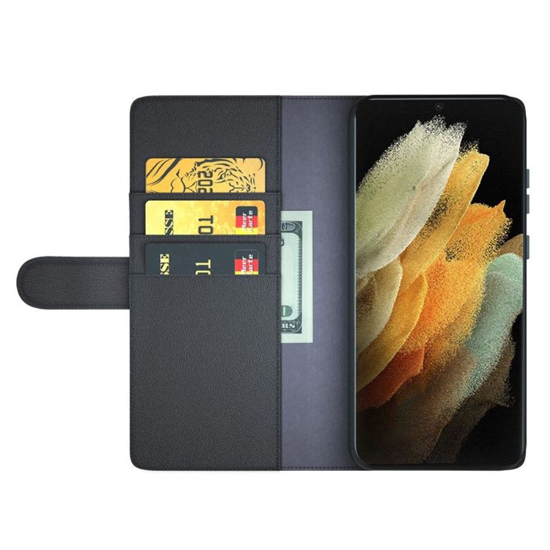 Lederhüllen Für Samsung Galaxy S22 Ultra 5G Premium-leder