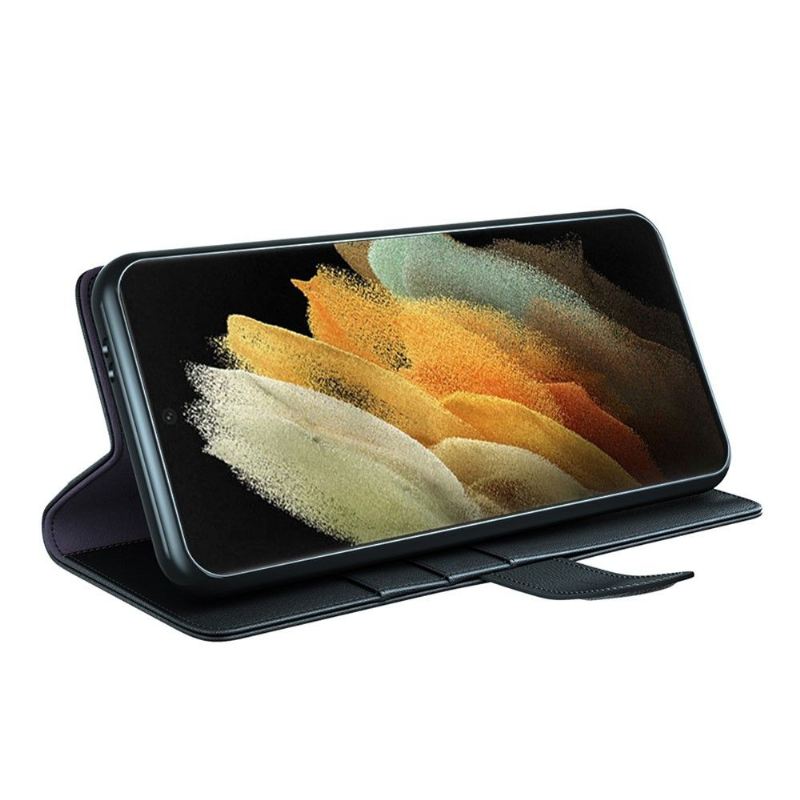 Lederhüllen Für Samsung Galaxy S22 Ultra 5G Premium-leder