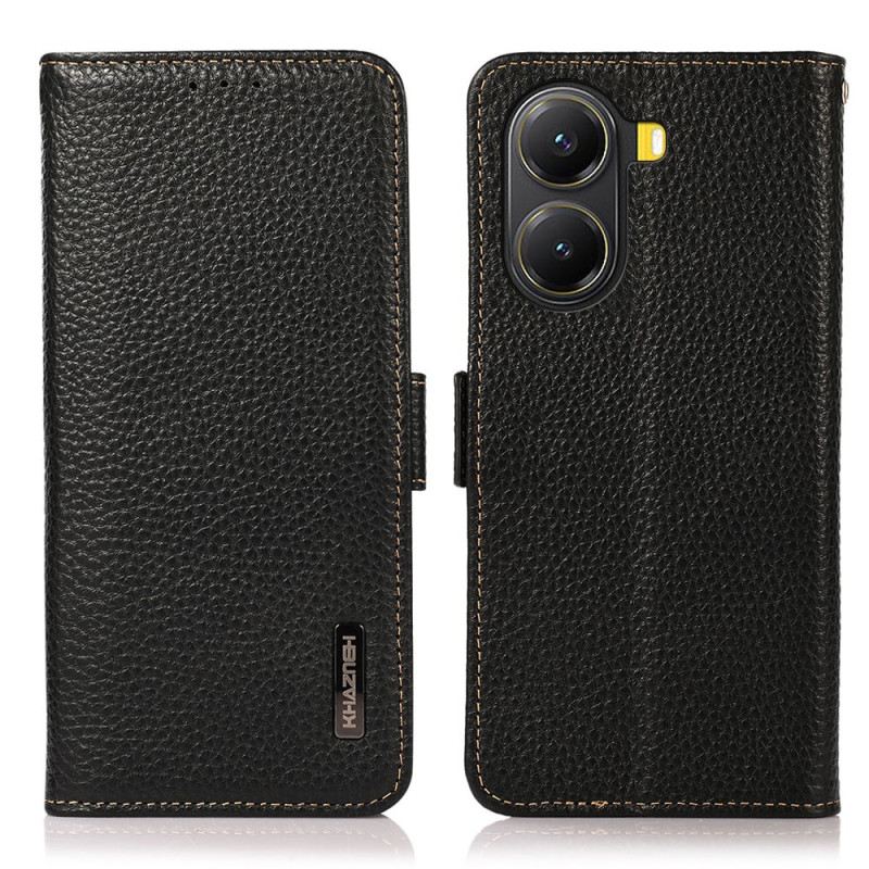 Flip Case Für Poco X7 Pro 5g Khazneh Litschi-leder
