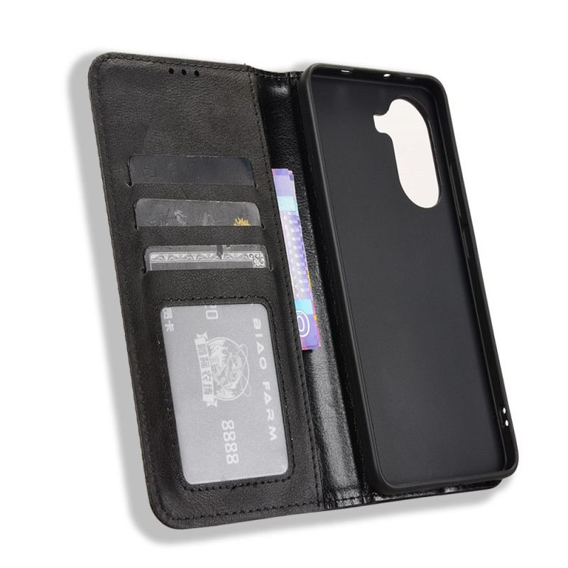 Flip Case Für Poco X7 Pro 5g Vintage-bordüre