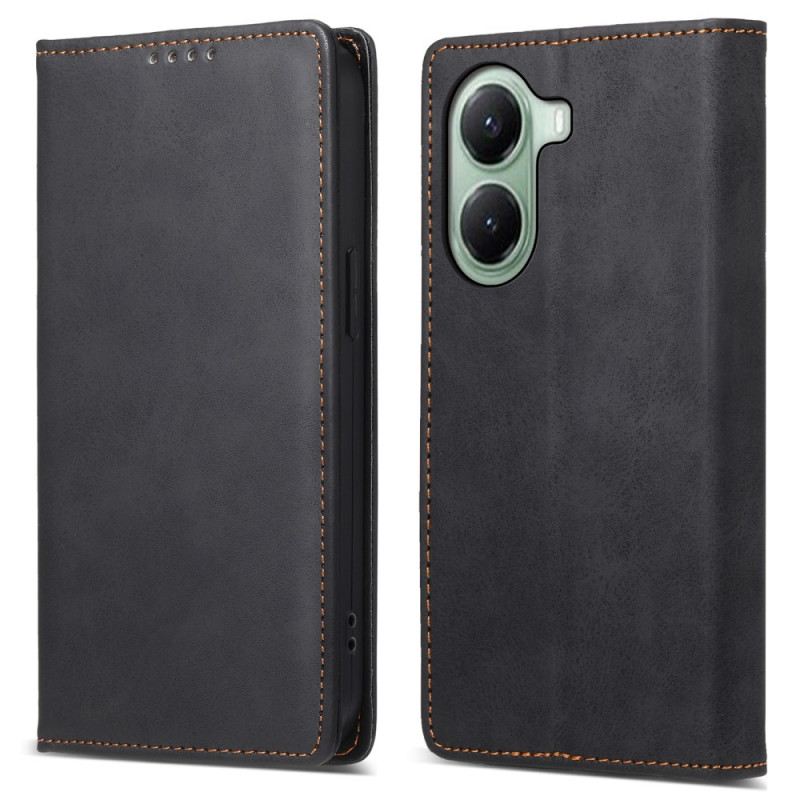 Flip Case Poco X7 Pro 5g Vintage-lederoptik