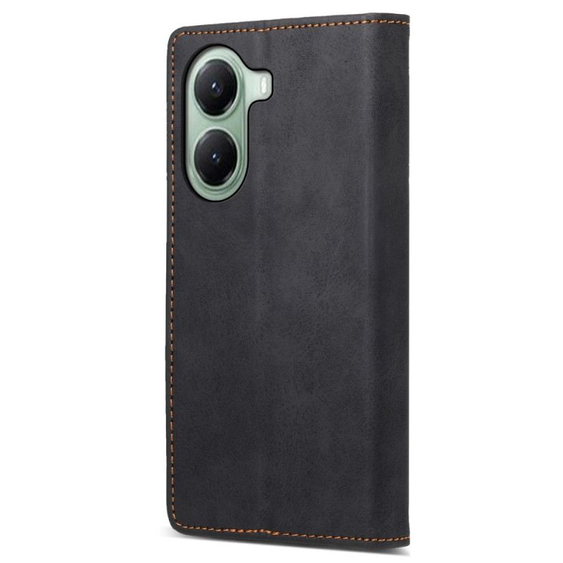 Flip Case Poco X7 Pro 5g Vintage-lederoptik