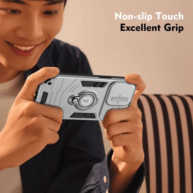 Hülle Poco X7 Pro 5g Handyhülle Schiebebarer Kameraschutz & Ständer