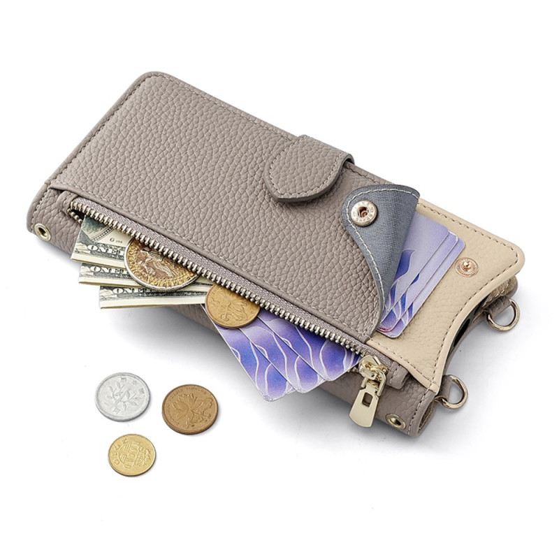 Lederhüllen Für Poco X7 Pro 5g Geldbörse Mit Kette