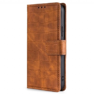 Lederhüllen Für Poco X7 Pro 5g Krokodiloptik