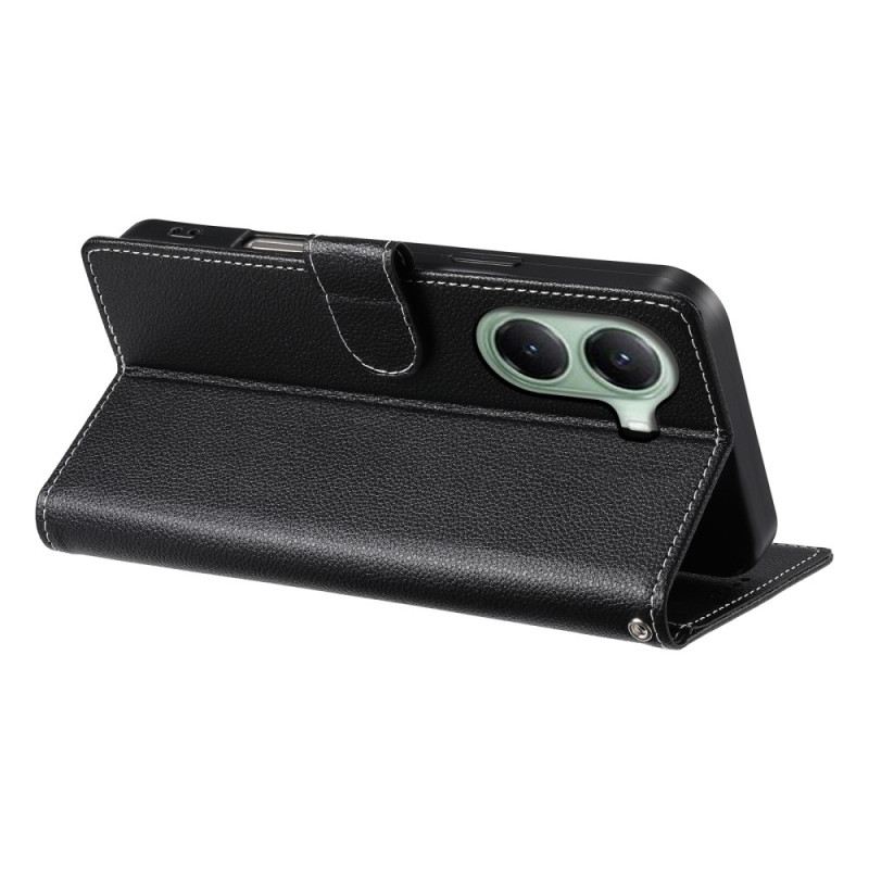 Lederhüllen Für Poco X7 Pro 5g Litschi-lederoptik