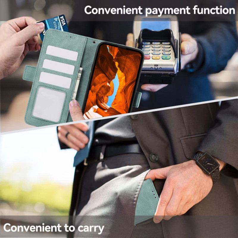 Lederhüllen Poco X7 Pro 5g Abeel Vintage-wildlederoptik