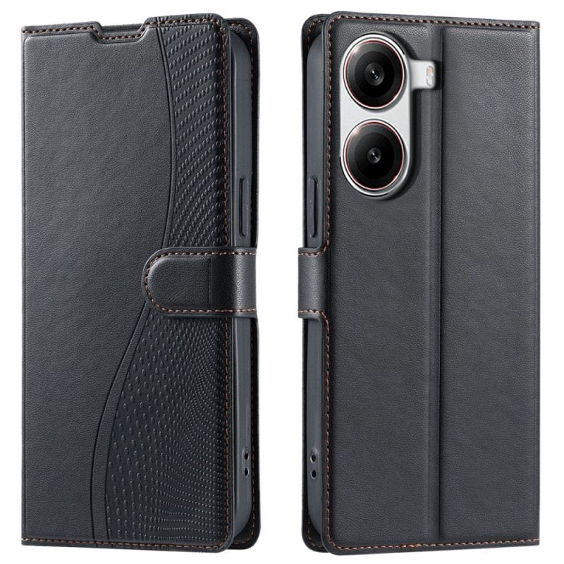 Lederhüllen Poco X7 Pro 5g Grafisches Muster