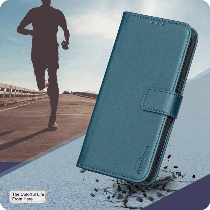 Lederhüllen Poco X7 Pro 5g Handyhülle Binfen Color