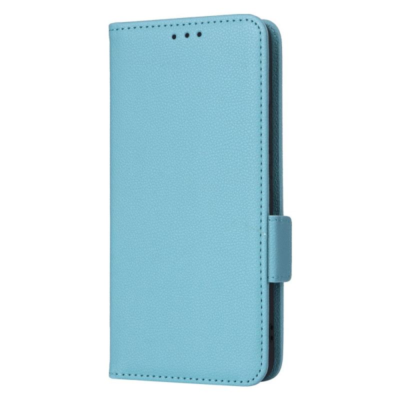 Lederhüllen Poco X7 Pro 5g Handyhülle Kunstleder In Litschi Mit Riemen