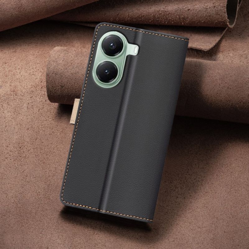 Lederhüllen Poco X7 Pro 5g Handyhülle Zweifarbig Binfen Color