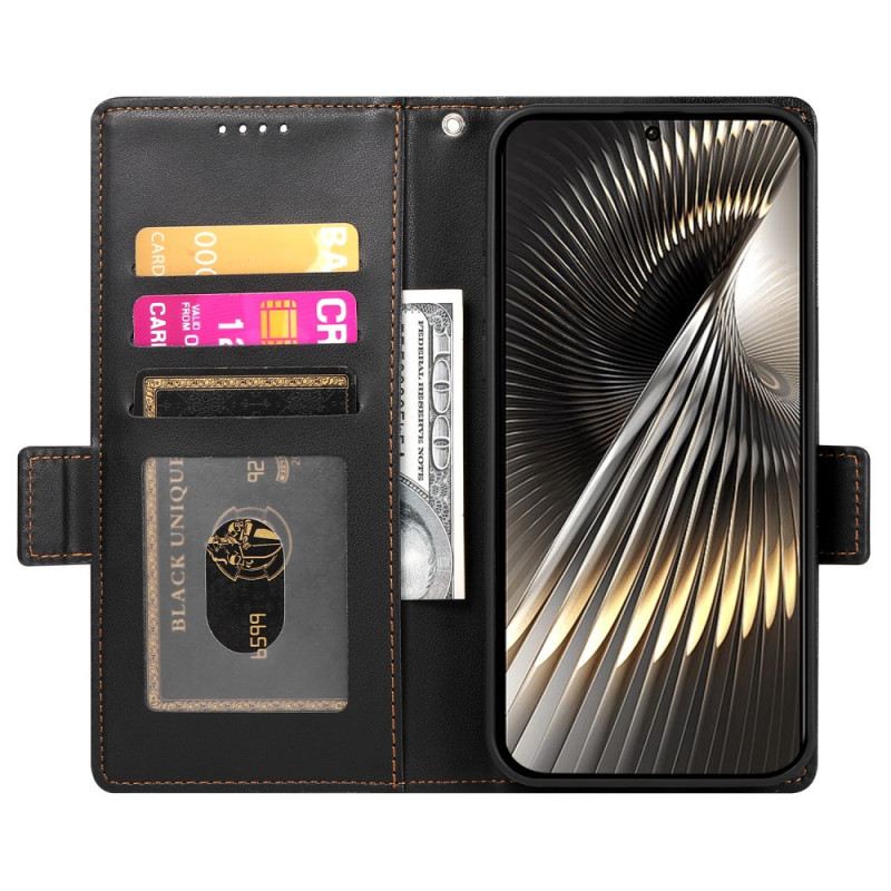 Lederhüllen Poco X7 Pro 5g Klassisch Mit Zierniete