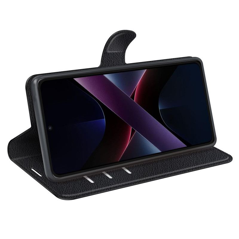 Lederhüllen Poco X7 Pro 5g Kunstleder In Litschi