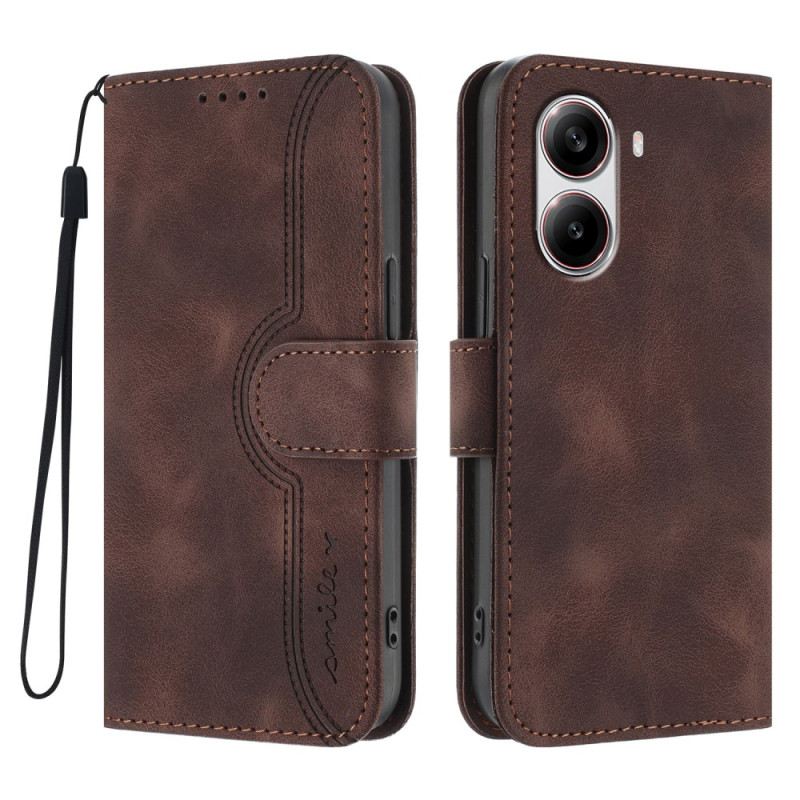 Lederhüllen Poco X7 Pro 5g Lächeln