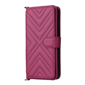 Lederhüllen Poco X7 Pro 5g Multifunktional Gesteppt