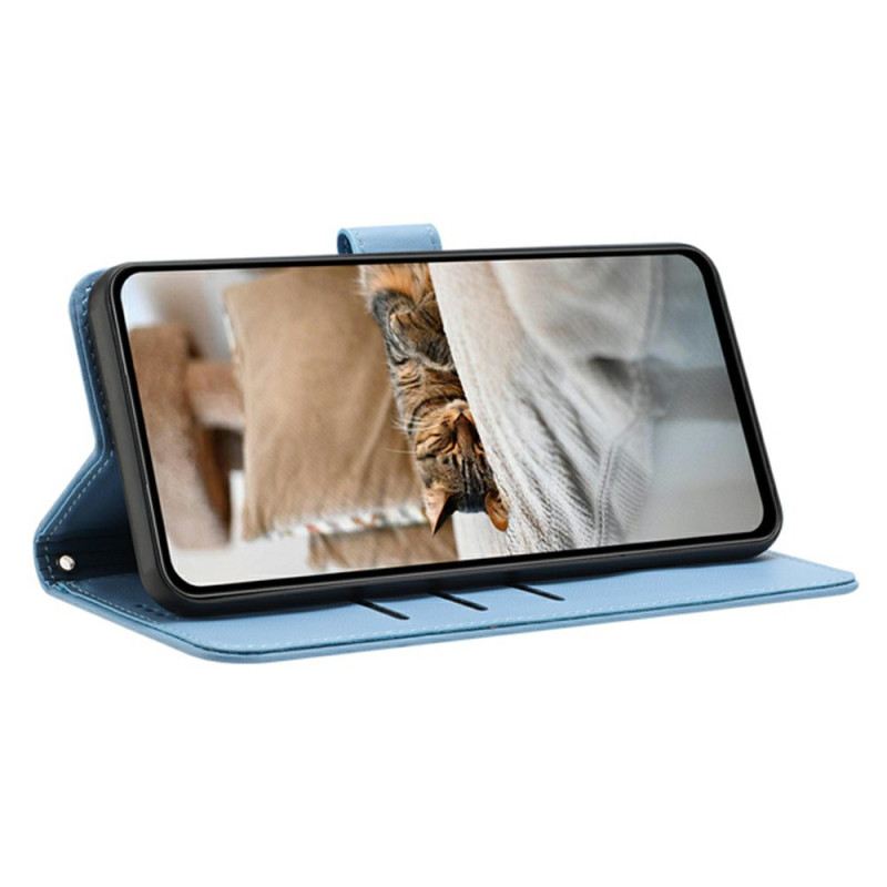 Lederhüllen Poco X7 Pro 5g Niedliche Katzen Mit Riemen