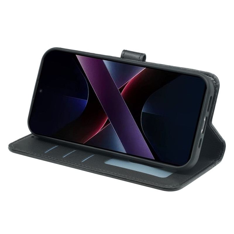 Lederhüllen Poco X7 Pro 5g Premium Mit Riemen