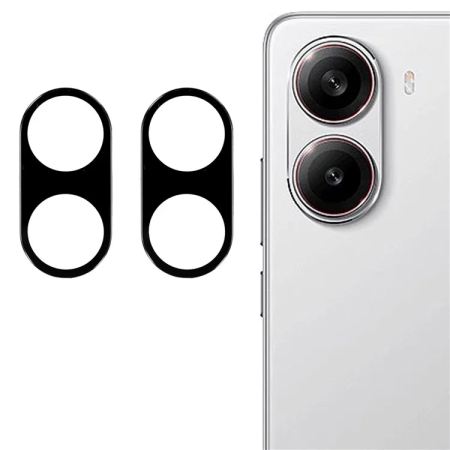 Linsenschutzfolie Aus Gehärtetem Glas Für Poco X7 Pro 5g (schwarz) Version)