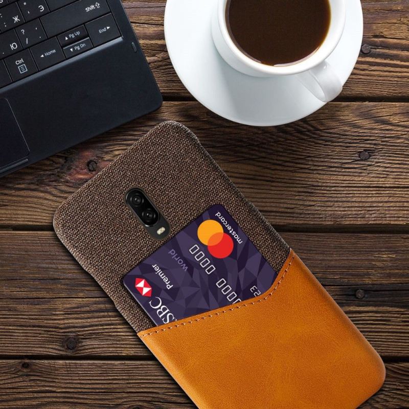 Handyhülle Für OnePlus 7 Olympus Ledereffekt