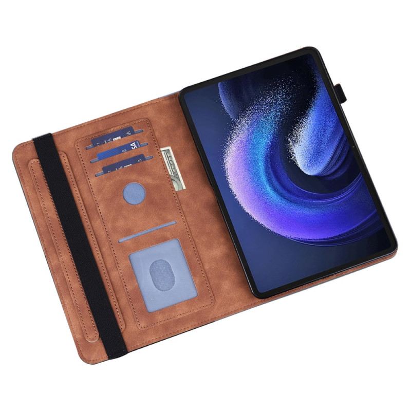 Case Xiaomi Pad 6 Mit Brieftaschenfunktion Und Ständer