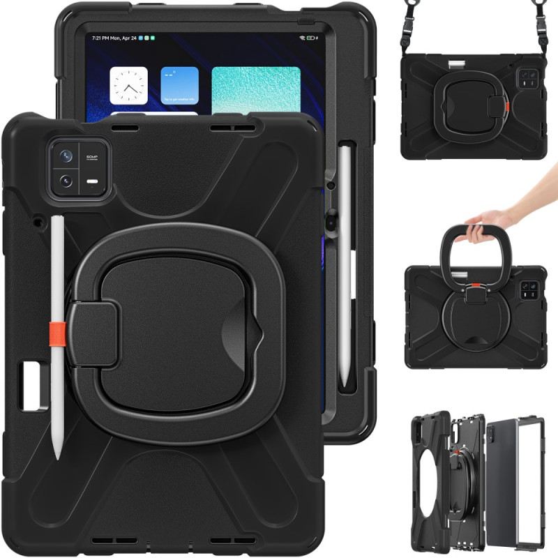 Hülle Xiaomi Pad 6 Drehbarer Ständer Und Schultergurt
