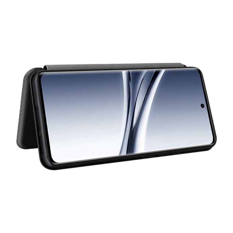 Flip Case Für Xiaomi Redmi Note 15 5g Stoßfeste Carbonfaser-textur