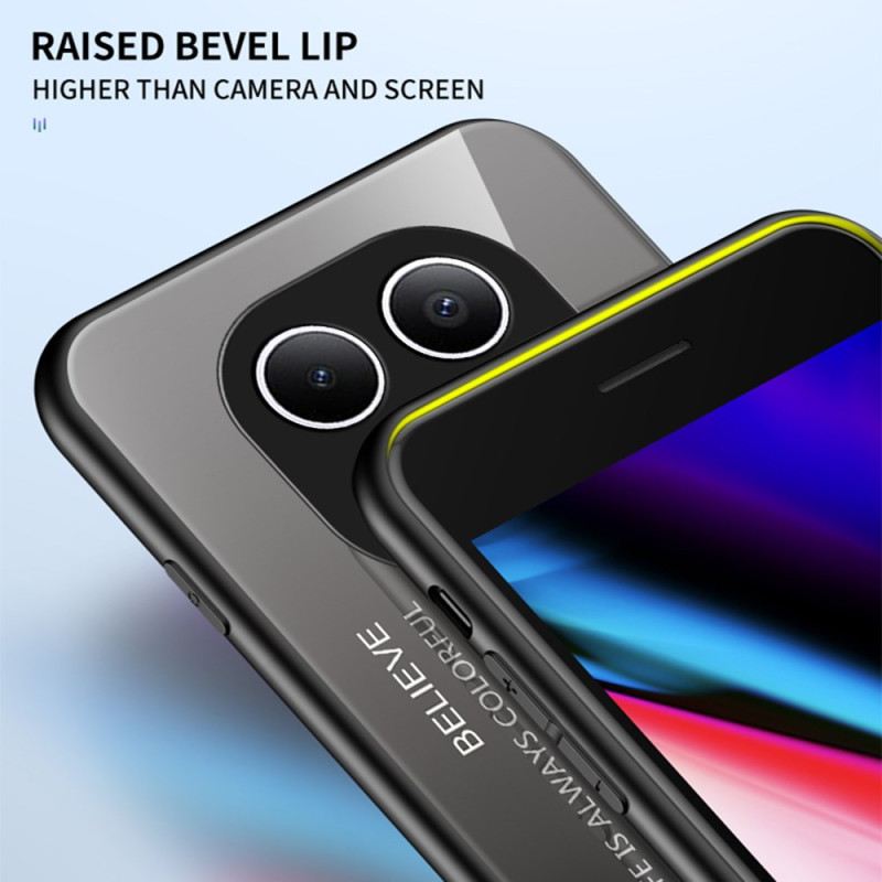 Hülle Für Xiaomi Redmi Note 15 5g Gehärtetes Glas Mit Hello-motiv