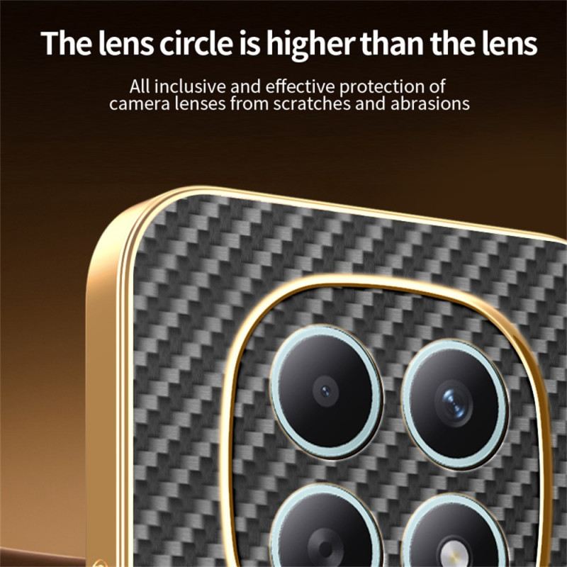 Hülle Xiaomi Redmi Note 15 5g Handyhülle Carbonfaser-optik