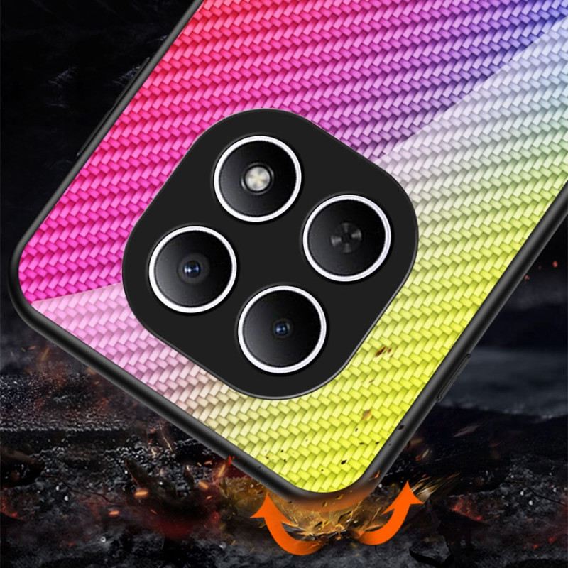 Hülle Xiaomi Redmi Note 15 5g Handyhülle Gehärtetes Glas Mit Carbonfaser-optik