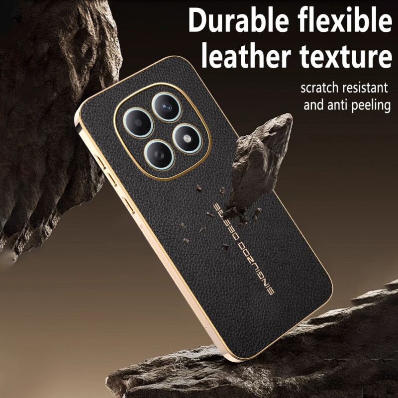 Hülle Xiaomi Redmi Note 15 5g Handyhülle Kratzfeste Litschi-textur