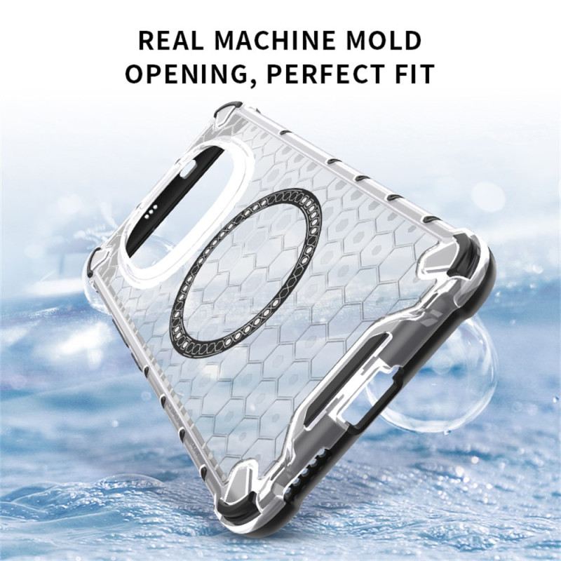 Hülle Xiaomi Redmi Note 15 5g Handyhülle Magsafe Wabenmuster