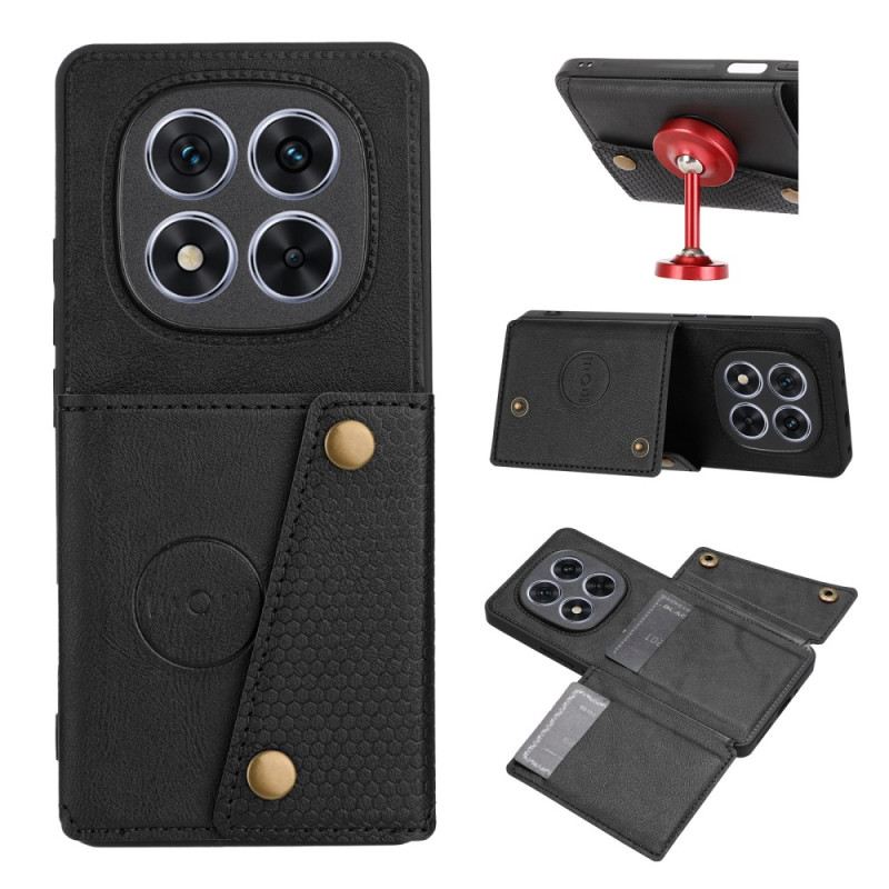 Hülle Xiaomi Redmi Note 15 5g Kartenhalter Und Integrierter Ständer