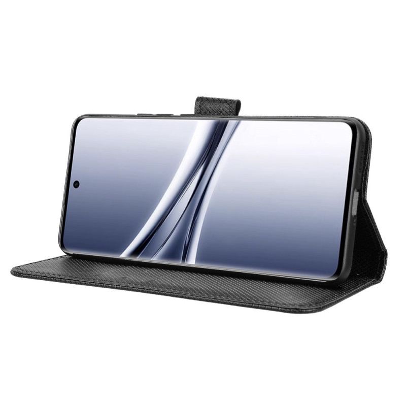 Lederhüllen Für Xiaomi Redmi Note 15 5g Diamantstruktur